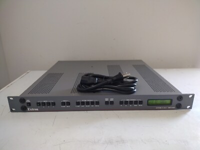 Extron System 4 LDxi Video Switcher with power cord and its Ear Rack mounts Used