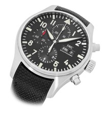 IWC Stainless Steel 43mm Pilot Automatic Chronograph IW 3777 2019 Warranty MINTY 4