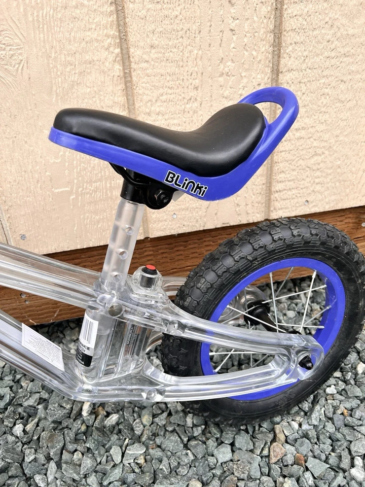 Bicicleta de equilibrio Blinki Light Up rara Foto 3 de 4