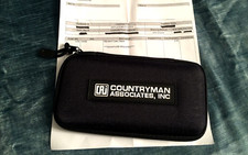 Countryman Zippered Microphone Case, BRAND NEW, NEVER USED, ONLY STORED, 4" X 8"