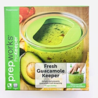 Progressive Prepworks ProKeeper 2Cup Guacamole Avocado Dip Keeper Airtight