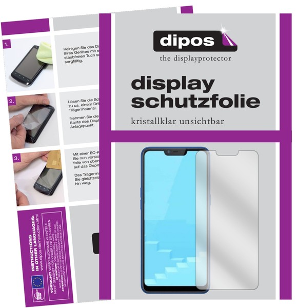 6X Schutzfolie FüR Oppo Realme C1 (2019) Klar Displayschutzfolie Folie Display-image