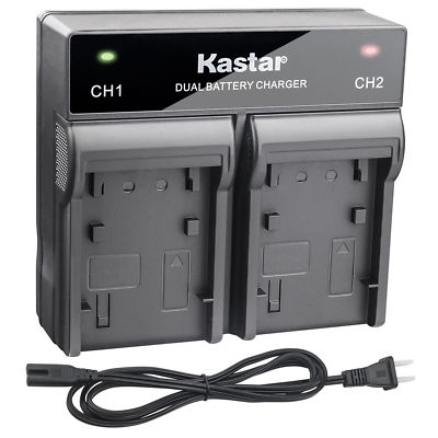 LP-E6 Dual Rapid Charger for Canon EOS 5D Mark IV, 6D Mark II, 7DSV, 7D Mark II