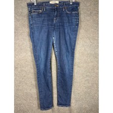 Lucky Brand Legend Lolita Skinny Jeans Womens Dark Wash Denim Made in USA