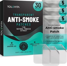 TOLEVITA Anti Smoke Herbal Patches 7 mg 30 Patches