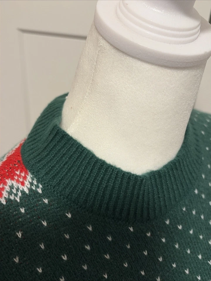 Nuevo con etiquetas Suéter LuLaRoe Para Mujer Navidad VACACIONES Rojo, Blanco y Verde Talla XL (16-18) Foto 3 de 4
