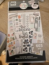 Happy Planner/ Me and My Big Ideas Stickers Colourful Leopard
