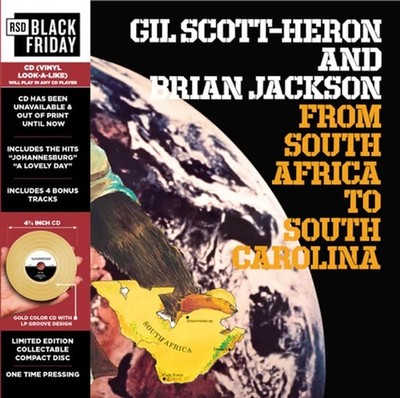 GIL SCOTT HERON  BR - FROM SOUTH AFRICA TO SOUTH CAROLINA - BLACK FRIDA - G3z