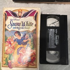 Walt Disney Masterpiece Snow White and the Seven Dwarfs VHS NTSC