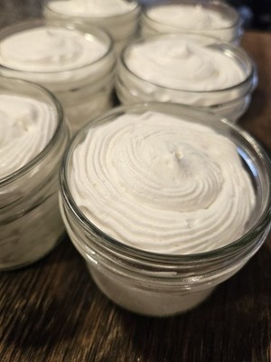 Whipped Grass-Fed Tallow Lotion, Dry Skin Relief, Peppermint/Citrus/Lemongrass