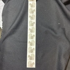 Mrs. Grossman's LOT of 10 Vintage 1988 Grey Squirrel Stickers!!