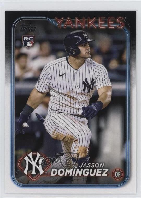 2024 Topps Series 1 Jasson Dominguez #60 Rookie RC 3n4