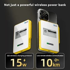Heltec MeshPocket Qi2 Magnetic Power Bank 10000mAh 15W Wireless Fast Charging