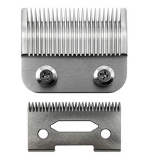 Wahl MC3 Replacement Blades - 2 Hole Clipper Blades W/ 2 Pairs Screws