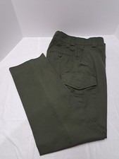 Blauer Tactical Pants Mens 32 Reg 8810X OD Green Cargo Pockets Many 3XDRY
