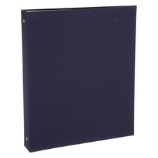 Image of 3 Ring Binder, A4 Size Flexible Round Binder, Blue