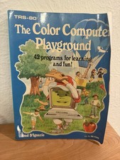 Book TRS-80 The Color Computer Playground by D'Ignazio Radio Shack 26-3196