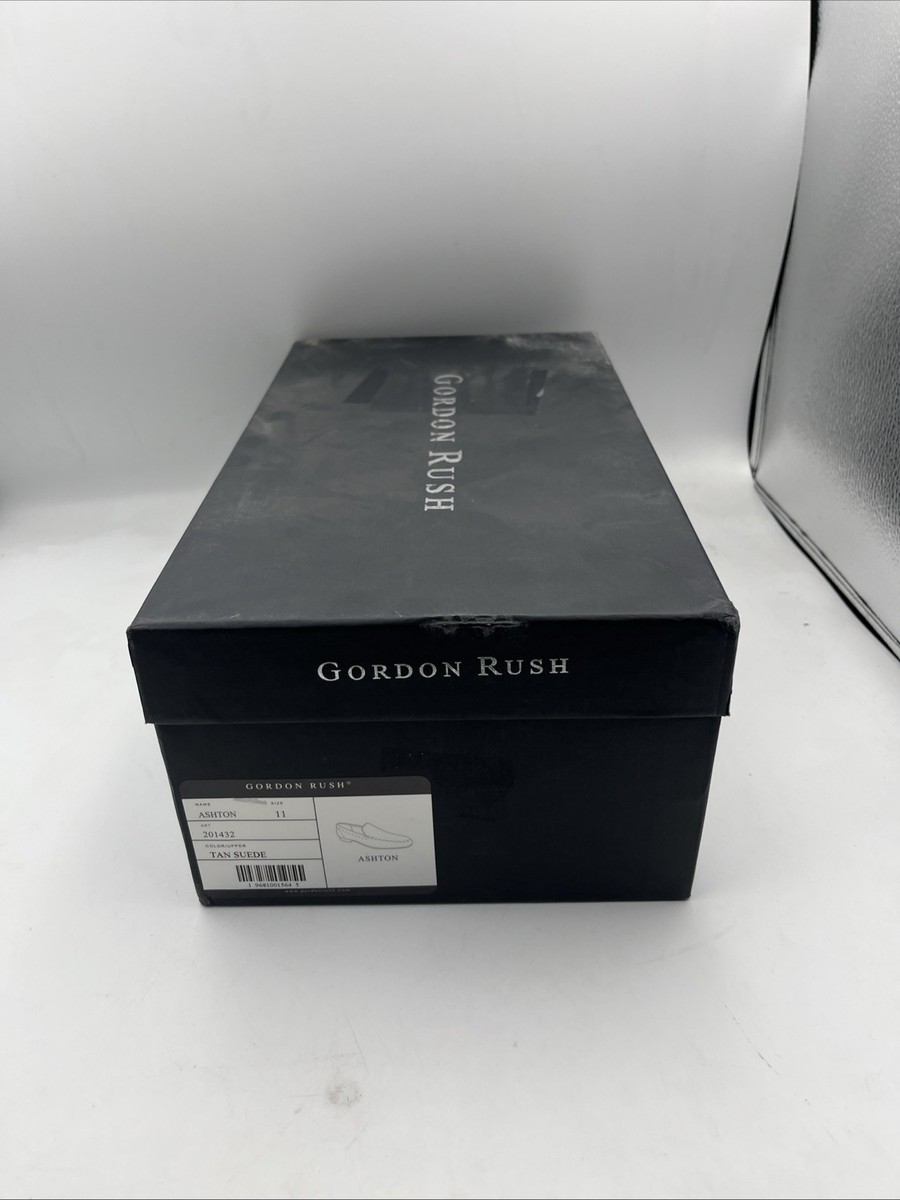 Gordon Rush Ashton Suede Leather Loafer Shoes Men display picture 2