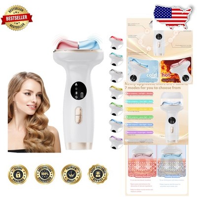 Advanced Facial Massager: 7-in-1 LED, Hot/Cold Therapy, Sculpting, Rejuvenation