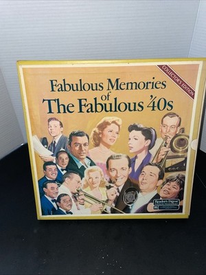 Readers Digest FABULOUS MEMORIES OF THE FABULOUS 40 Collectors Edition