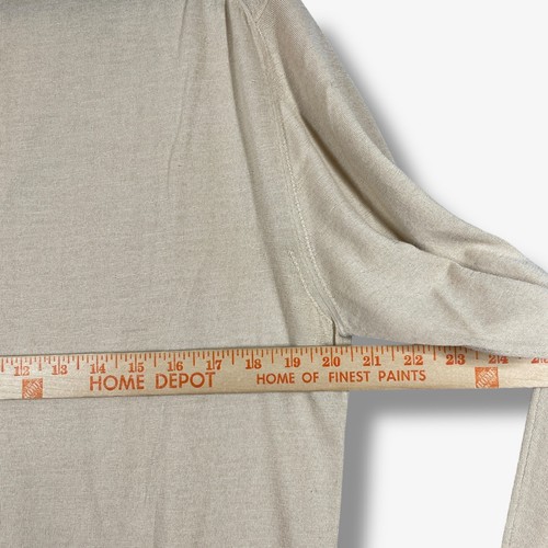 Brioni Knit Collared Sweater Mens 52 XL Beige Cashmere Silk Soft Quiet Luxury - Picture 6 of 8