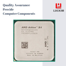 AMD Athlon II X4 750K CPU - Socket FM2 4 Cores 4 Threads 3.4GHz 4MB L2 Cache 100