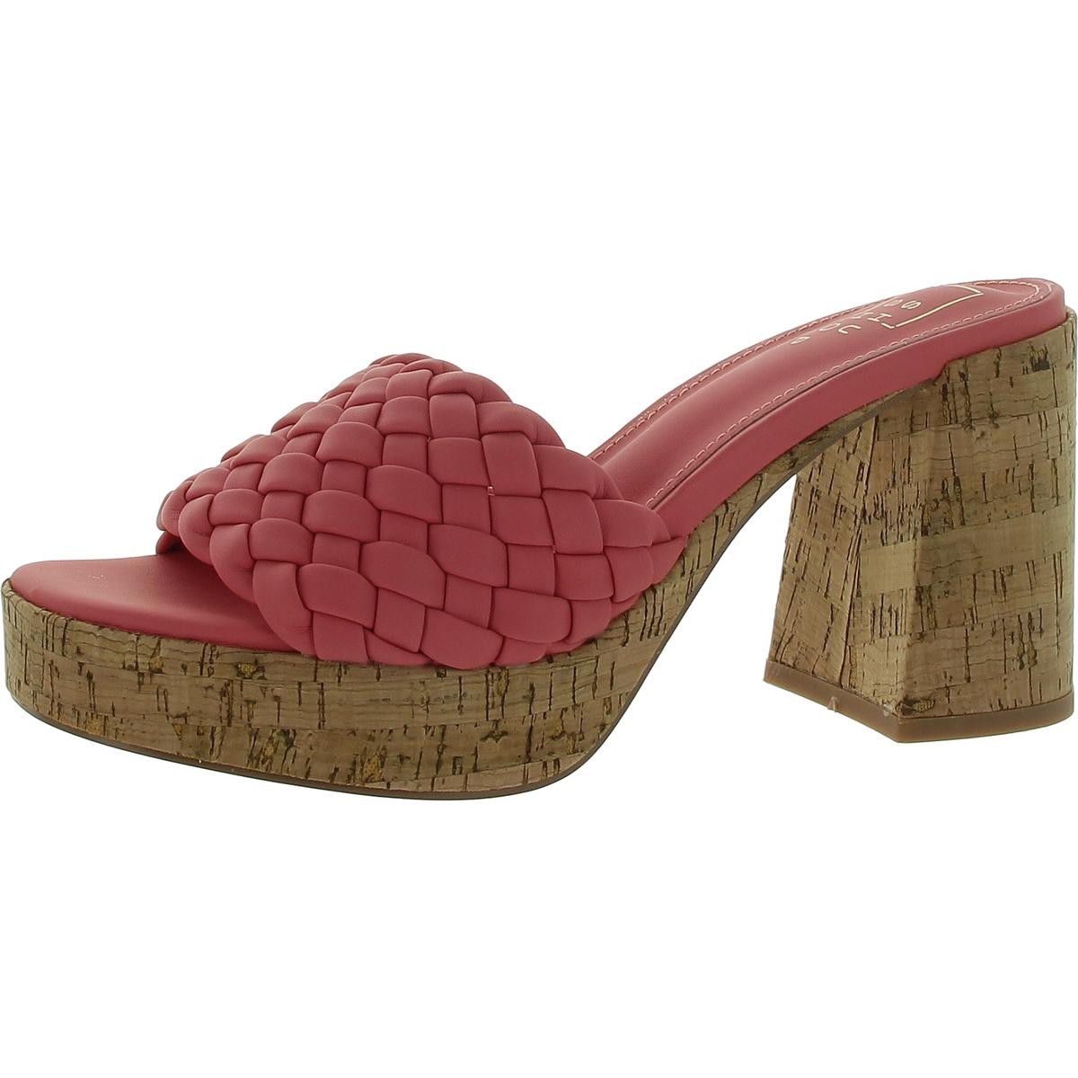 Женские босоножки-слипоны на платформе Gladys розового цвета от Shu Shop 6 Medium (B,M) BHFO 3633