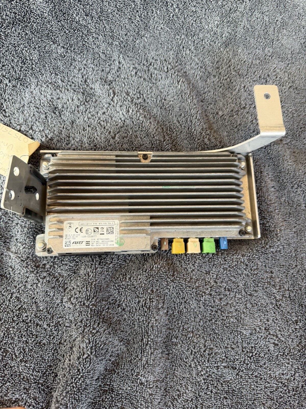OEM Lamborghini Huracan Aventador TSU Apple CarPlay Control Unit 4T0 035 751 C
