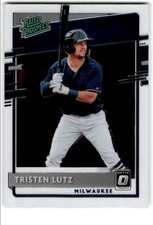 2020 Donruss Optic Rated Prospects Tristen Lutz Milwaukee Brewers #RP-12