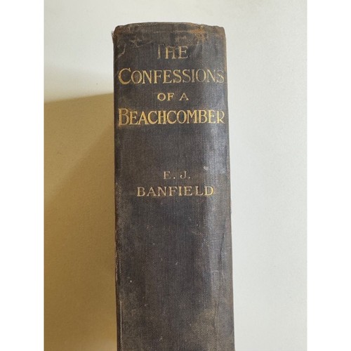 THE CONFESSIONS OF A BEACHCOMBER von E J BANFIELD 1908 Erstausgabe - Bild 5 von 5