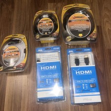 HDMI  CABLE JOBLOT CHEAP DIFFERENT LENGTHS RETAIL PACKAGING £1 EACH