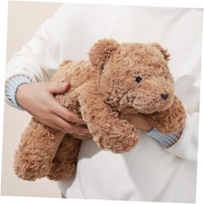 Large Weighted Teddy Bear Stuffed Animal 5.5Lbs, Sturdy and 27.5" Brown Bear