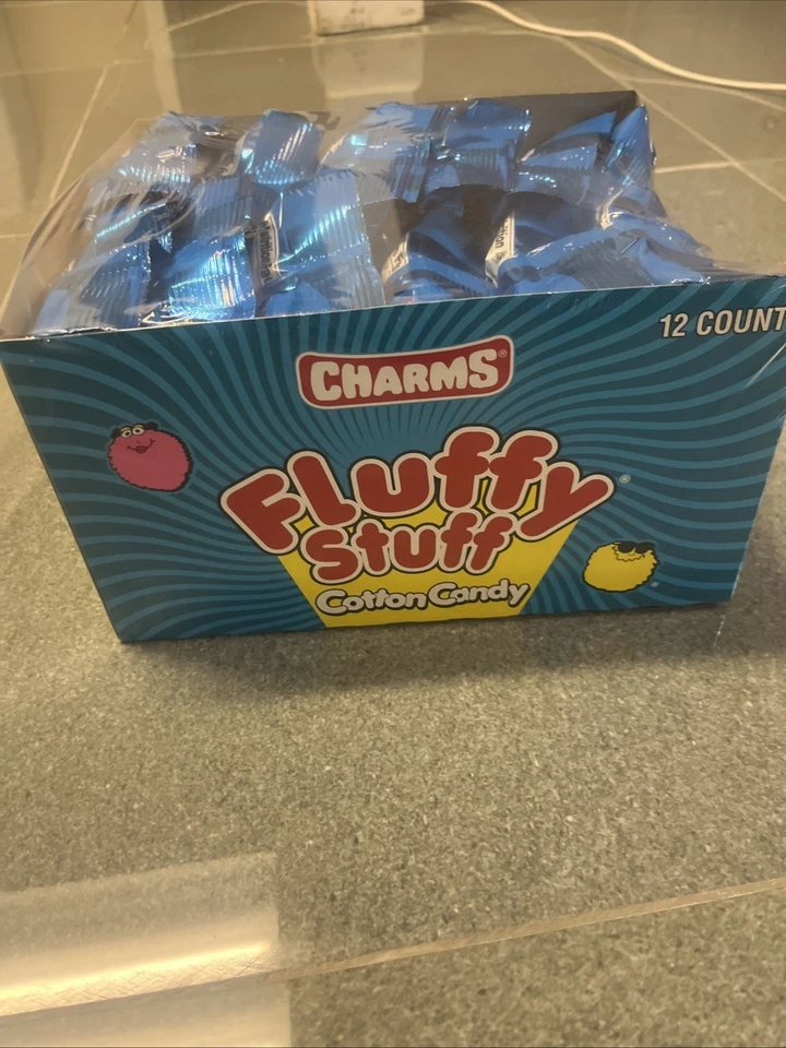 Caja de algodón de caramelo Fluffy Stuff de bolsas de 1 oz (paquete de 12) Foto 3 de 4