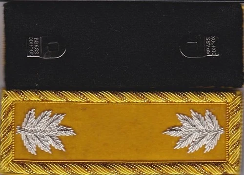 Civil War Cavalry Lieut Colonel  Shoulder Boards Shoulder Straps w/Frock Clip
