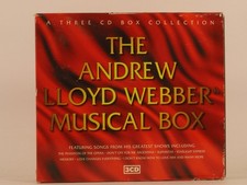 VARIOUS ARTISTS THE ANDREW LLOYD WEBBER MUSICAL BOX (3 x CD) (Z64) 20+ Track CD