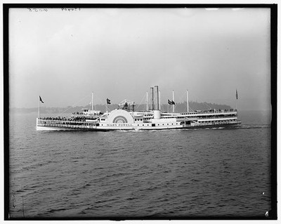 Photo:Str. Mary Powell, Hudson River, N.Y.