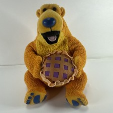 Fisher Price Bear In The Big Blue House 7" Plush Toy Star Bean Bags/Pie