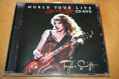 TAYLOR SWIFT Speak Now World Tour LIVE 2 Disc CD + DVD Pop Rock RYAN TEDDER 2011