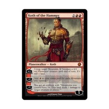 WOTC MtG Scars of Mirrodin Koth of the Hammer (MR) (Foil) VG