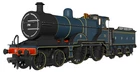 Rapido Trains 974004 OO Gauge MR 483 No.70 SDJR Blue