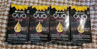 4 Garnier Olia Permanent Color - 5.3 Medium Golden Brown