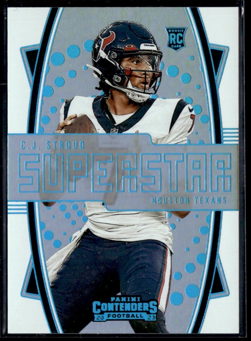 2023 Panini Contenders Superstar C.J. CJ Stroud RC Houston Texans #9