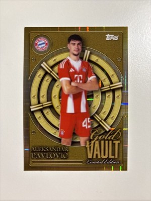 Topps Bundesliga Alexsandar Pavlovic Gold Vault GV-7