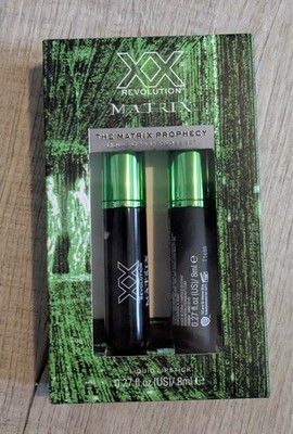 New EXTREMELY RARE Makeup Revolution The Matrix Prophecy Liquid Lipstick Duo