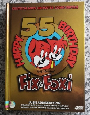 Fix & Foxi - 55 Jahre Jubiläums Edition inkl. Comic (4 DVDs)