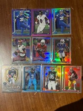 2025 Topps Chrome Refractor PURPLE /75 PINK /250 JAKE BATES ROQUAN SMITH *10