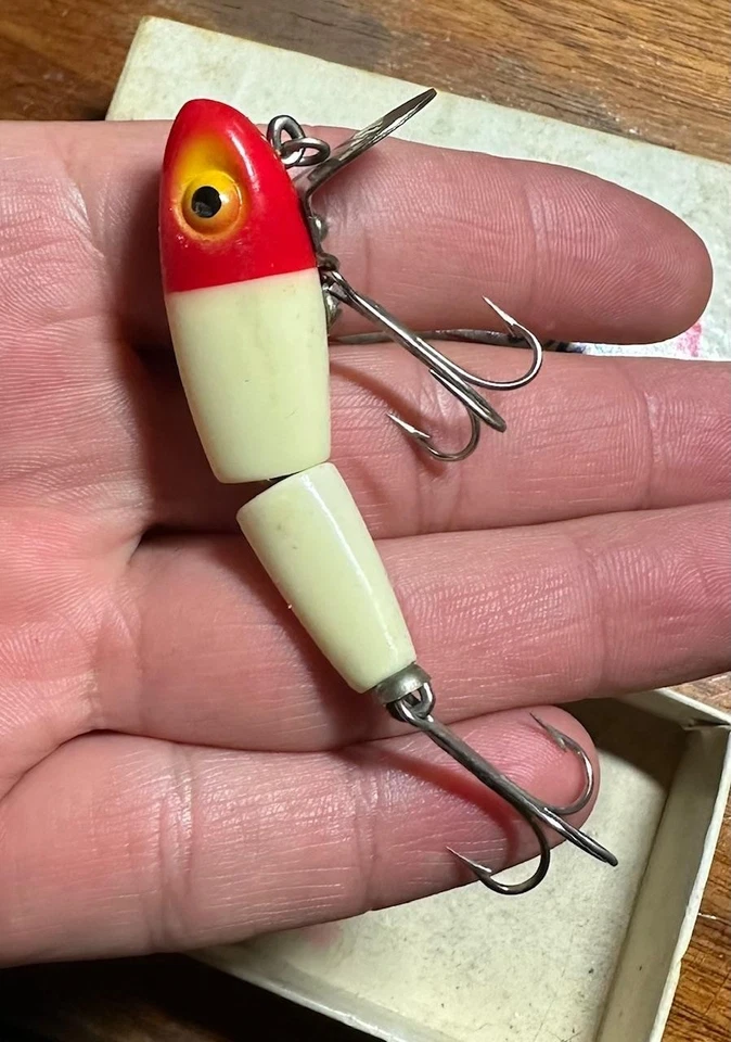 De colección Wright & McGill #472J-1 Miracle Minnow en caja original - Se ve increíble Foto 3 de 4