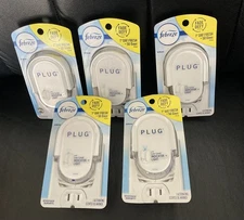 LOT of 5 FEBREZE PLUG IN AIR FRESHENER ALTERNATING SCENTED OIL WARMER ONLY, NEW