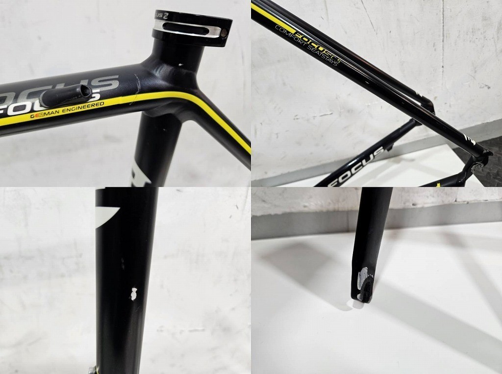 FOCUS CULEBRO Freme Set Aluminum Road 700C Carbon Fork Size 52