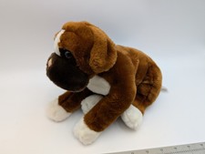 Animal Alley Boxer Dog Plush Puppy 2000 Brown Stuffed Animal Toy